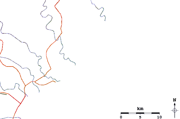 Roads and rivers around The Point (Gonubie Bay)