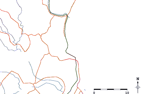 Roads and rivers around Napier - The Reef