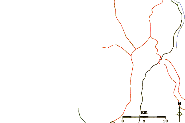 Roads and rivers around The Reef