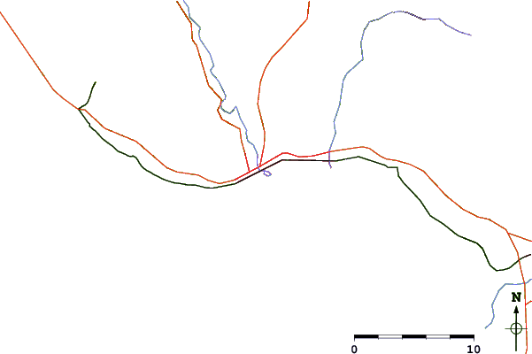Roads and rivers around The Rivermouth