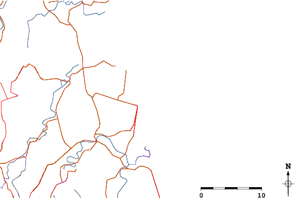 Roads and rivers around The Spit