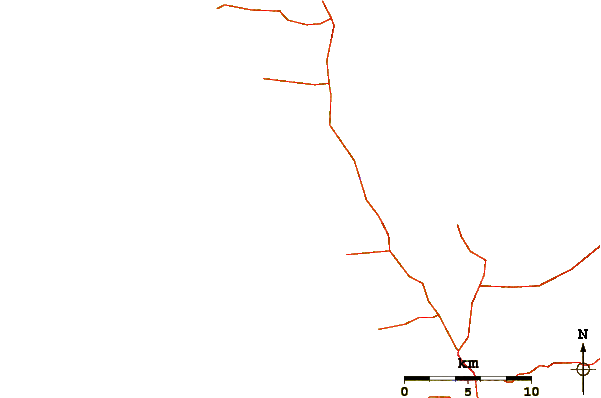 Roads and rivers around The Spot
