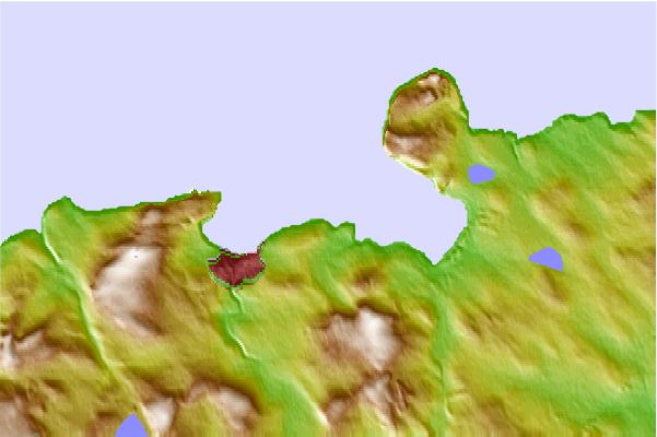 Surf spots located close to The Spur