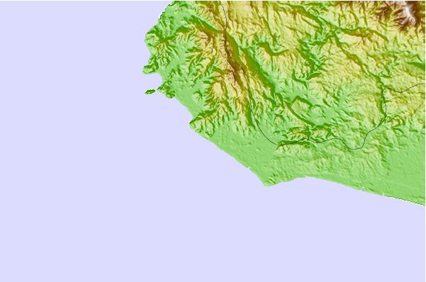 Surf spots located close to The Tree