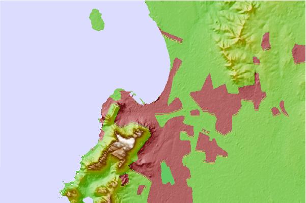 Surf spots located close to The Wedge