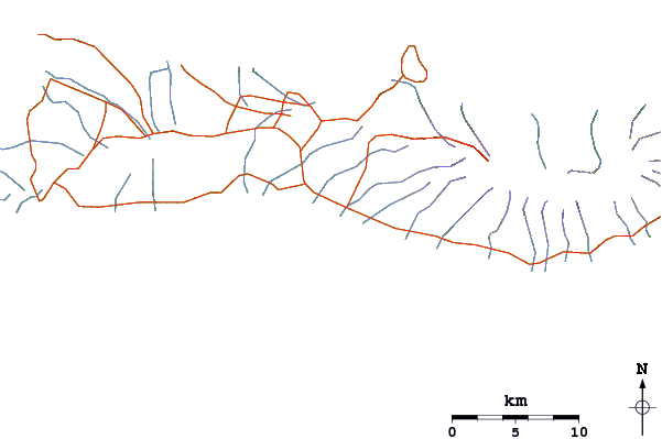 Roads and rivers around The Wharf Rights