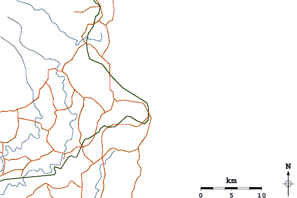 Roads and rivers around Byron Bay - The Wreck