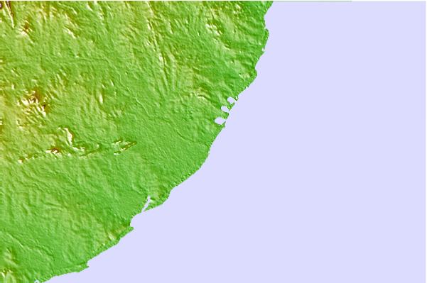 Surf breaks located close to The Cave