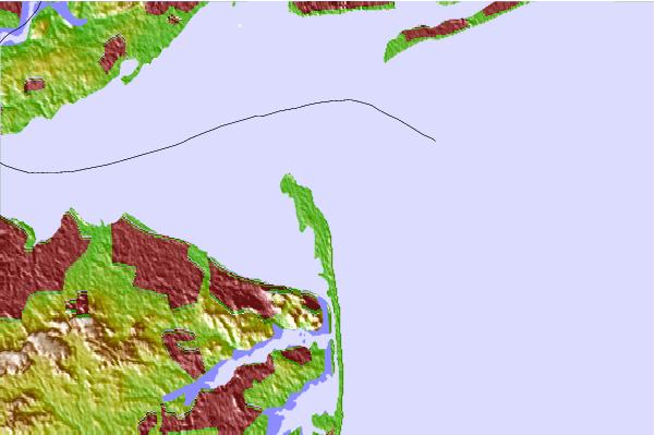 Surf breaks located close to The Cove at Sandy Hook