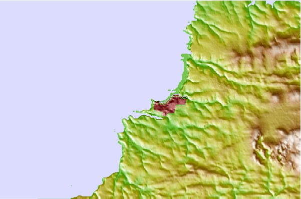 Surf breaks located close to The Cribber