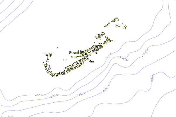 Shoreline around The Reef