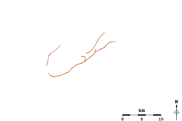 Roads and rivers around The Reef