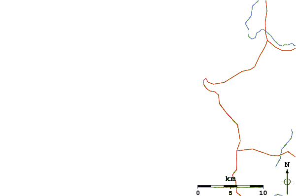 Roads and rivers around The Box