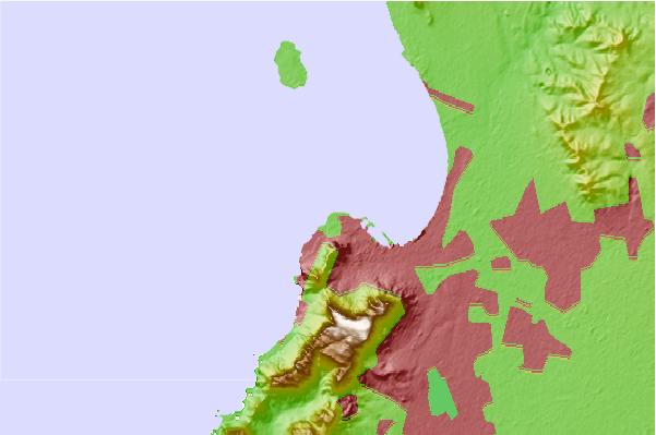Surf spots located close to Thermopylae