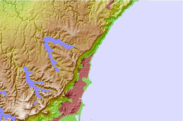 Surf spots located close to Thirroul