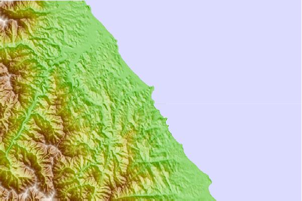 Surf spots located close to 38 Line