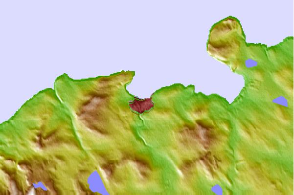 Surf spots located close to Thurso Reef