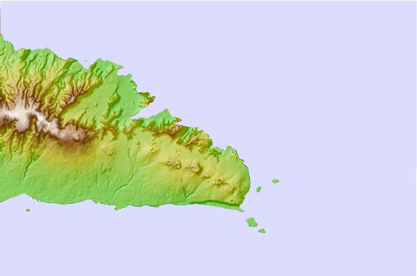 Surf spots located close to Tiavea Bay