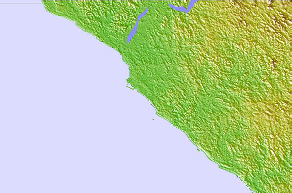 Surf spots located close to Tico's Point