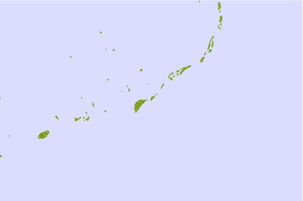 Surf spots located close to Tiger Stripes