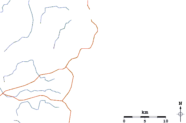 Roads and rivers around Tilba Tilba Beach