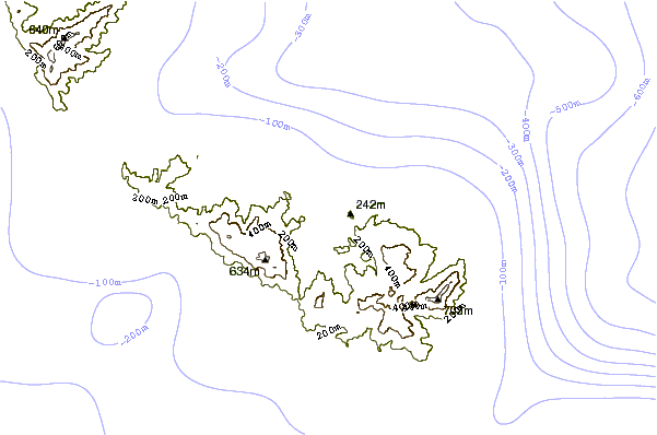 Shoreline around Kolimbithres West (Tinos)