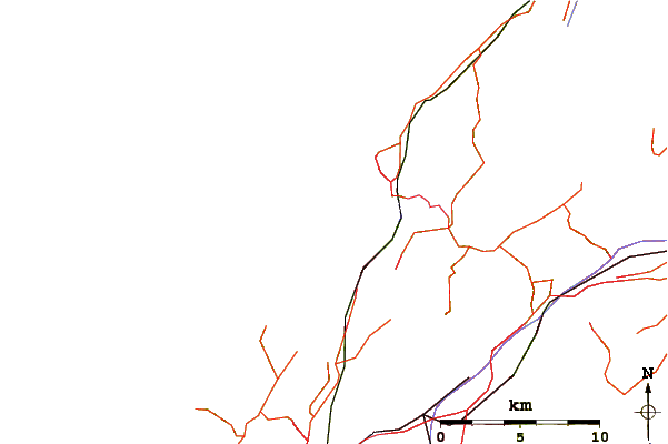 Roads and rivers around Titahi Bay