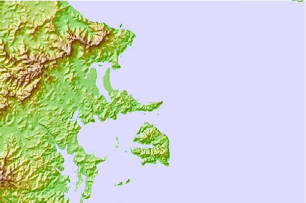 Surf spots located close to Tokatu Peninsula