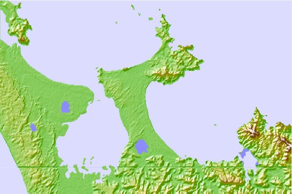 Surf spots located close to Tokerau Beach or Doubtless Bay