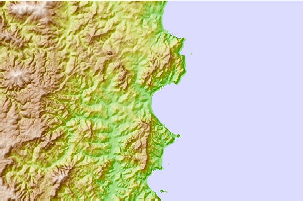 Surf spots located close to Tokomaru Bay