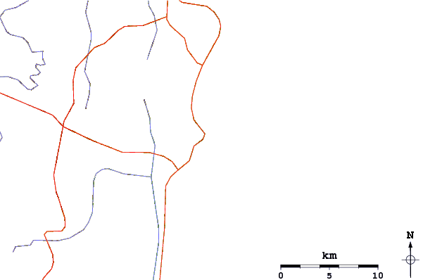 Roads and rivers around Tokomaru Bay