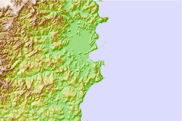 Surf spots located close to Tolaga Bay