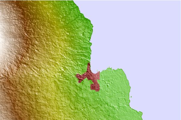 Surf spots located close to Tombstones