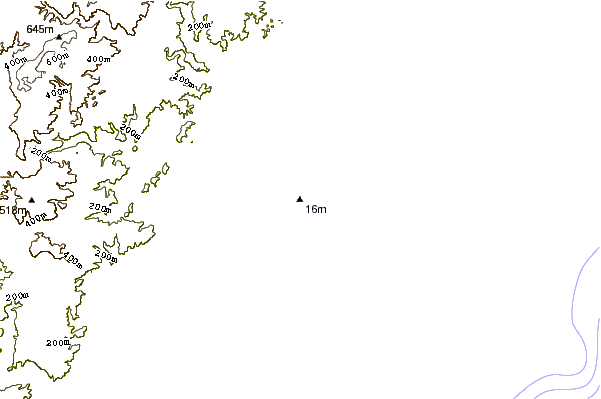 Shoreline around Tongaat