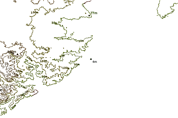 Shoreline around Toquay Reef