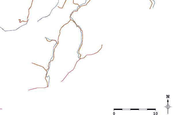 Roads and rivers around Tora-Bombora
