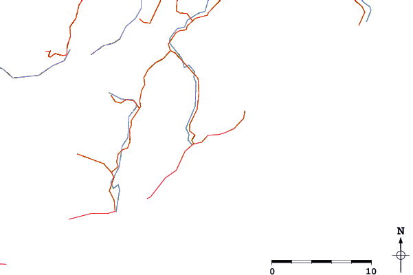 Roads and rivers around Tora-Stix