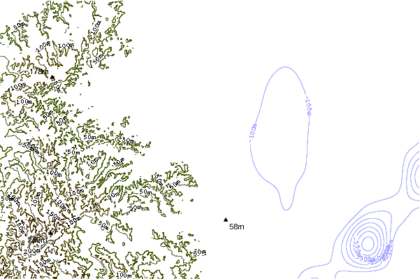 Shoreline around Torami