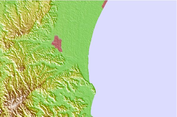 Surf spots located close to Torami