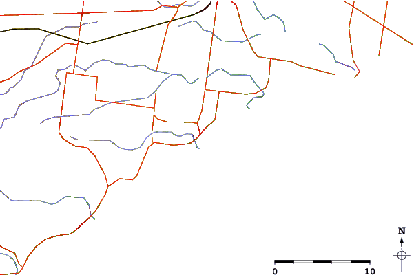 Roads and rivers around Torquay Front Beach