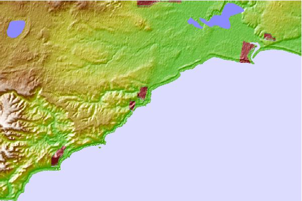 Surf spots located close to Torquay Point
