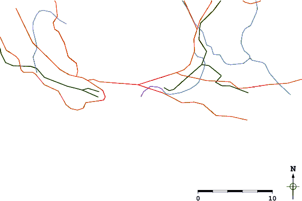 Roads and rivers around Toulon