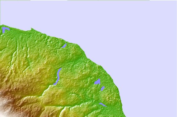 Surf breaks located close to Touros Area