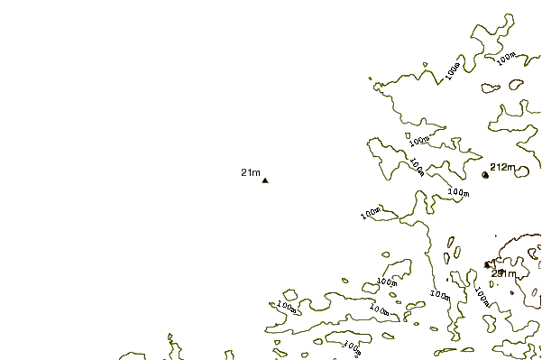 Shoreline around Towan