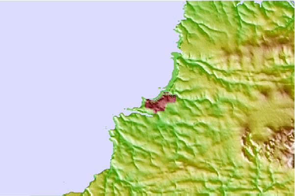 Surf spots located close to Towan