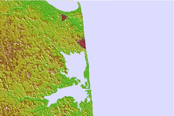 Surf spots located close to Tower Road