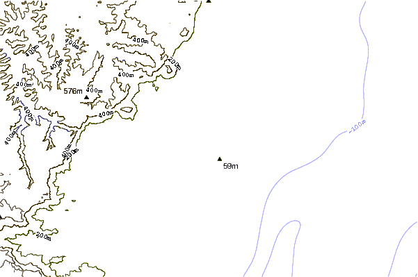 Shoreline around Towradgi