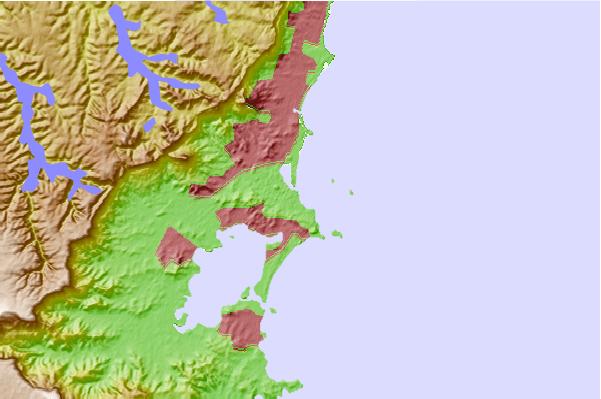 Surf spots located close to Towradgi