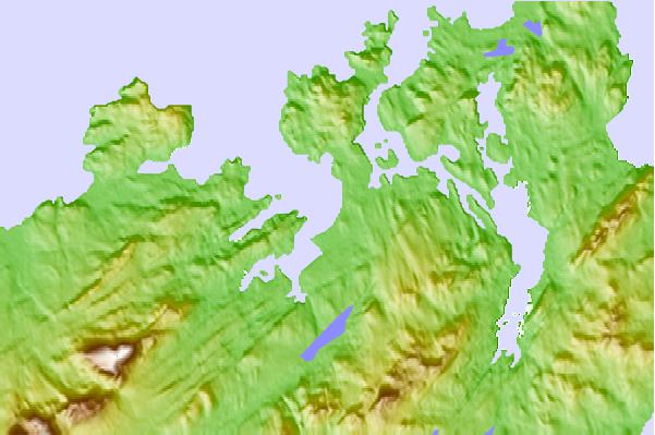 Surf spots located close to Trá Mór (Sheephaven Bay)