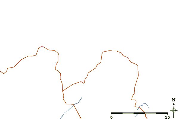 Roads and rivers around Trá Mór (Sheephaven Bay)